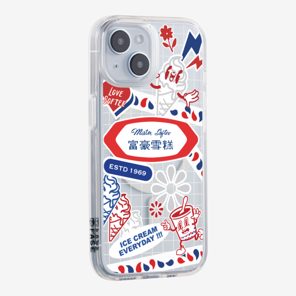 Mister Softee Sticker Pack A Phone Case