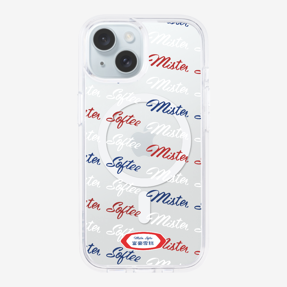 Mister Softee Word Collage Phone Case