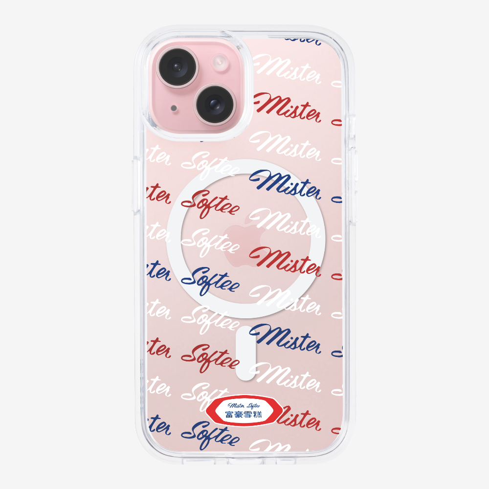 Mister Softee Word Collage Phone Case