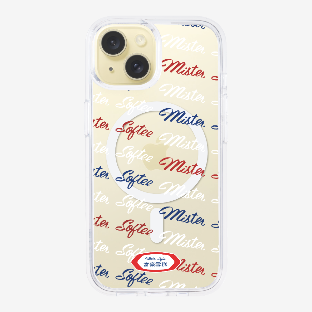 Mister Softee Word Collage Phone Case