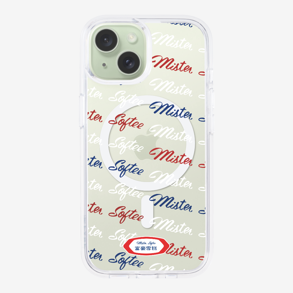 Mister Softee Word Collage Phone Case