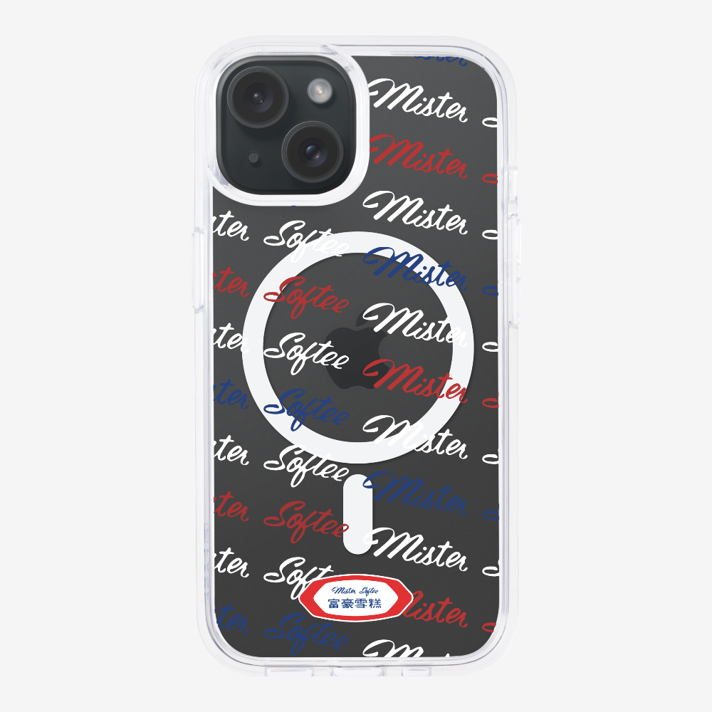 Mister Softee Word Collage Phone Case