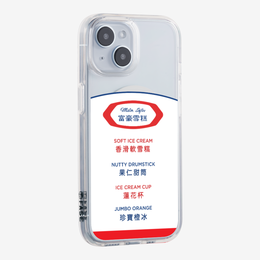 Mister Softee The Menu Phone Case