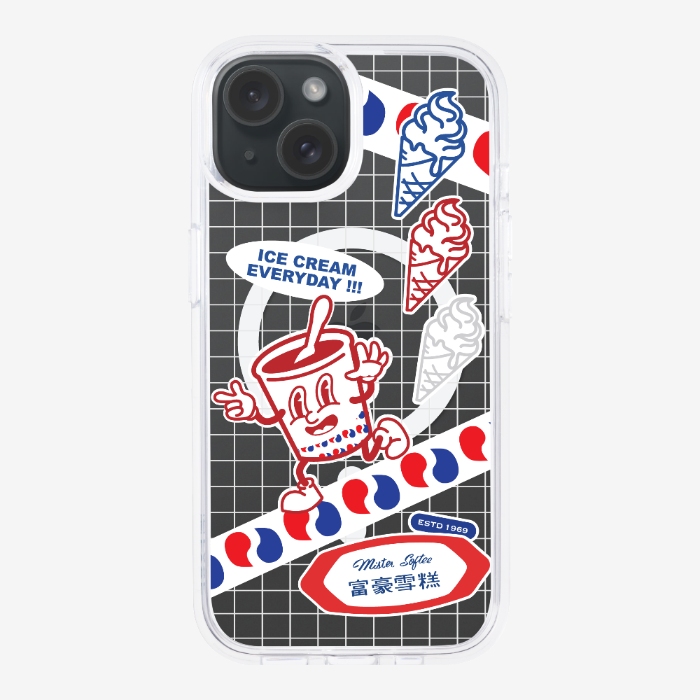 Mister Softee Sticker Pack B Phone Case