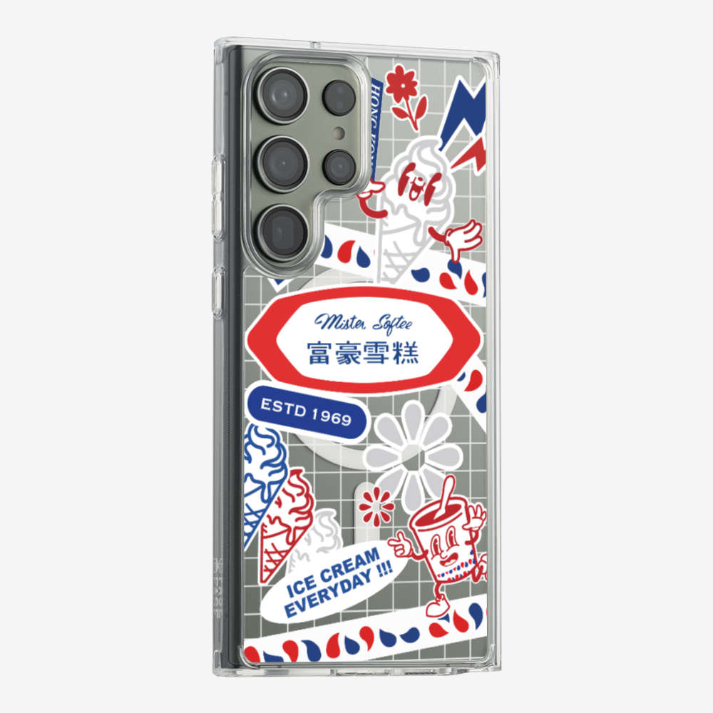 Mister Softee Sticker Pack A Phone Case