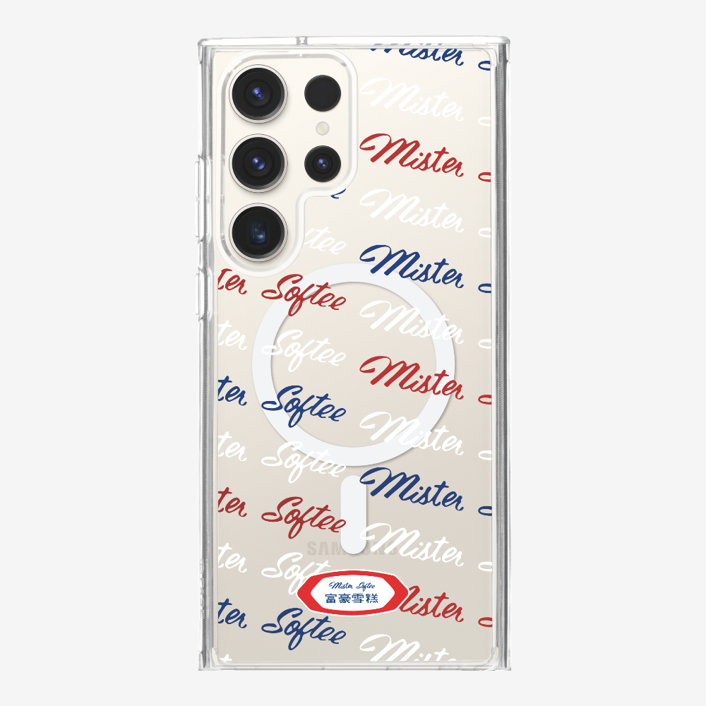 Mister Softee Word Collage Phone Case