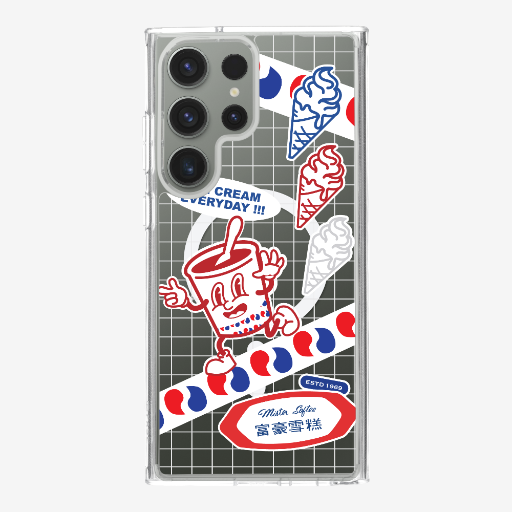 Mister Softee Sticker Pack B Phone Case