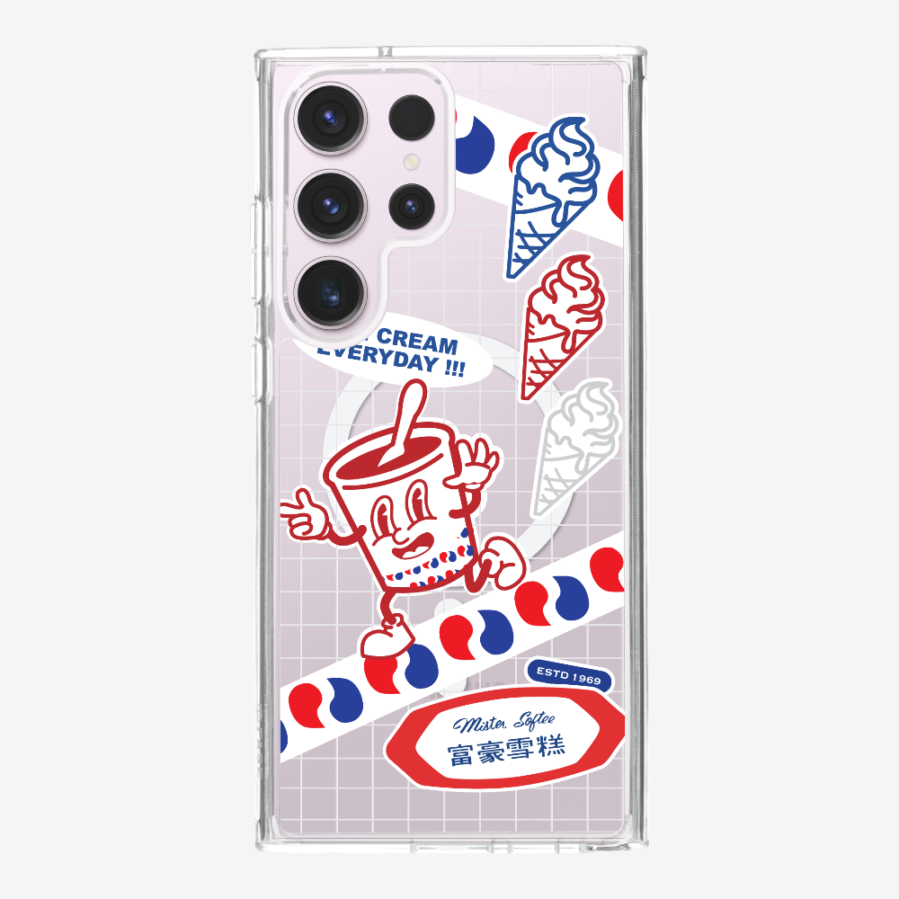 Mister Softee Sticker Pack B Phone Case