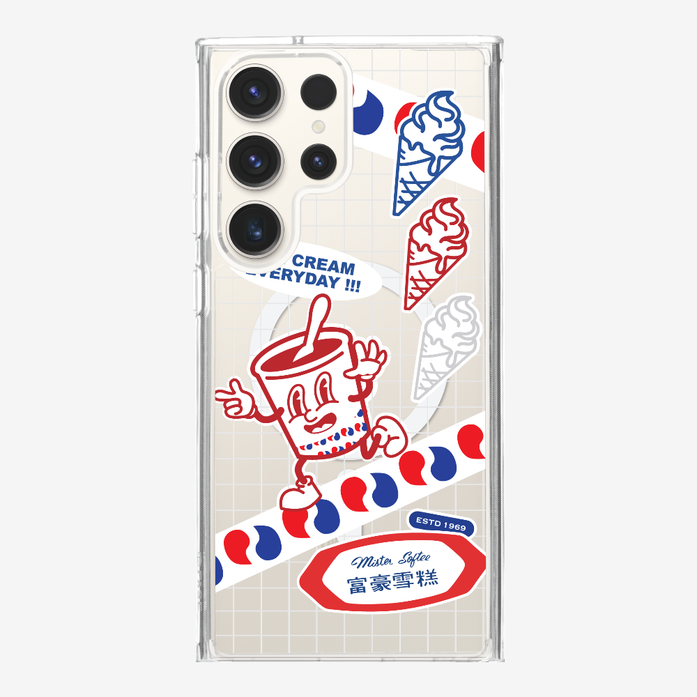 Mister Softee Sticker Pack B Phone Case