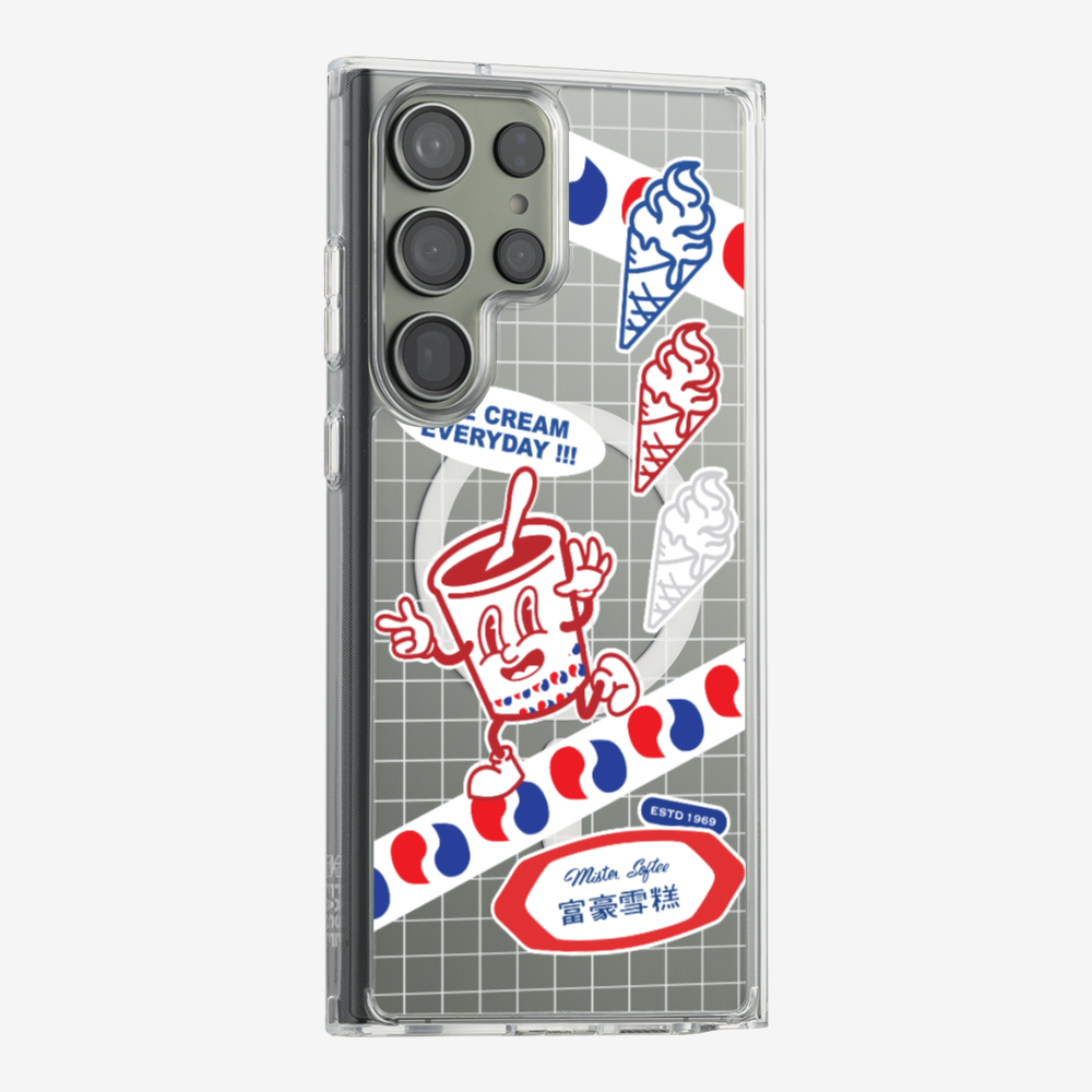 Mister Softee Sticker Pack B Phone Case