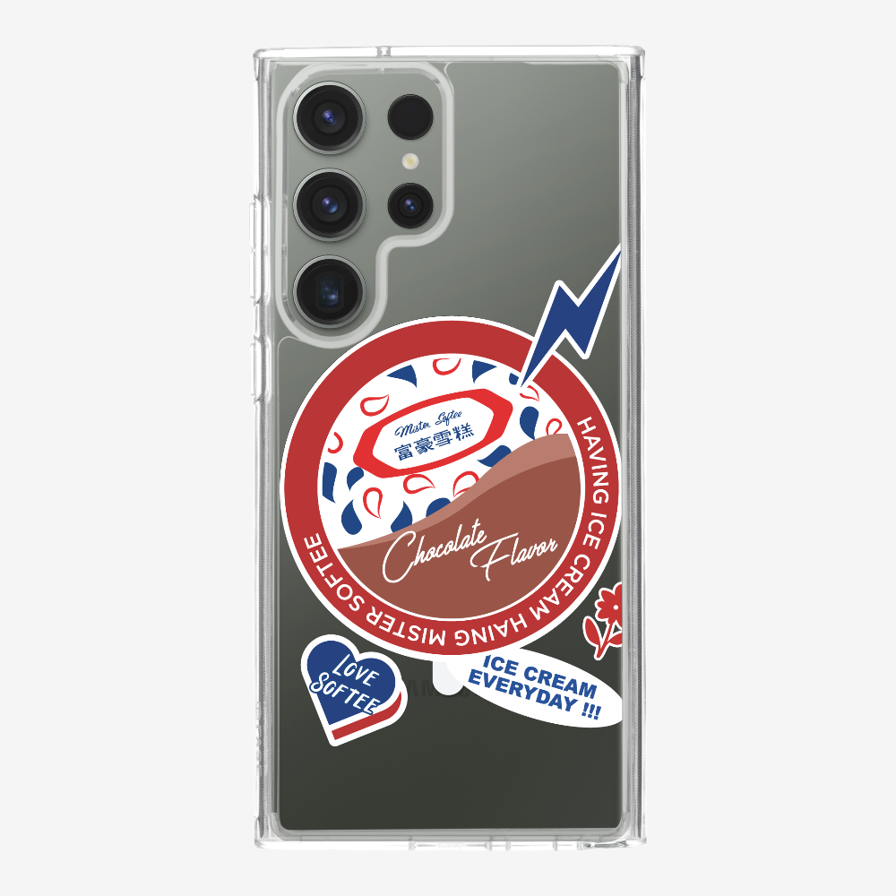 Mister Softee Chocolate Flavor Cup Phone Case