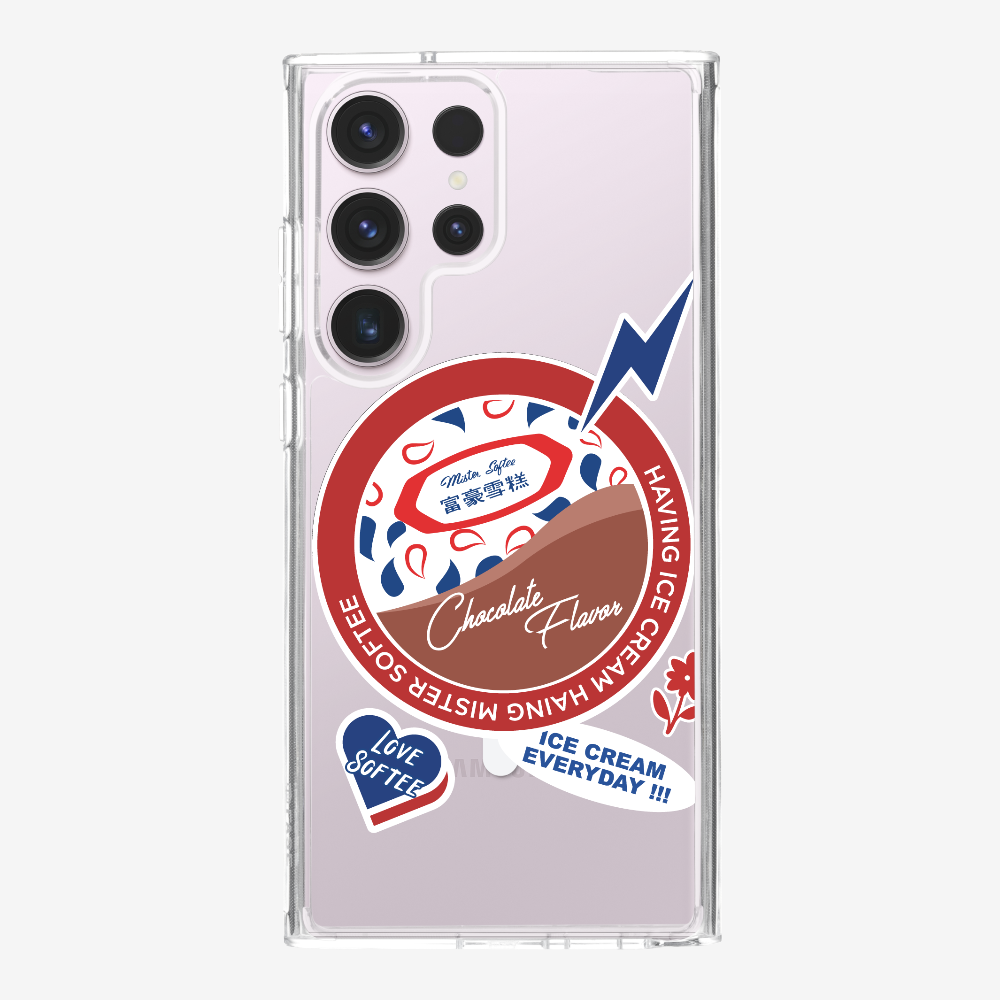 Mister Softee Chocolate Flavor Cup Phone Case