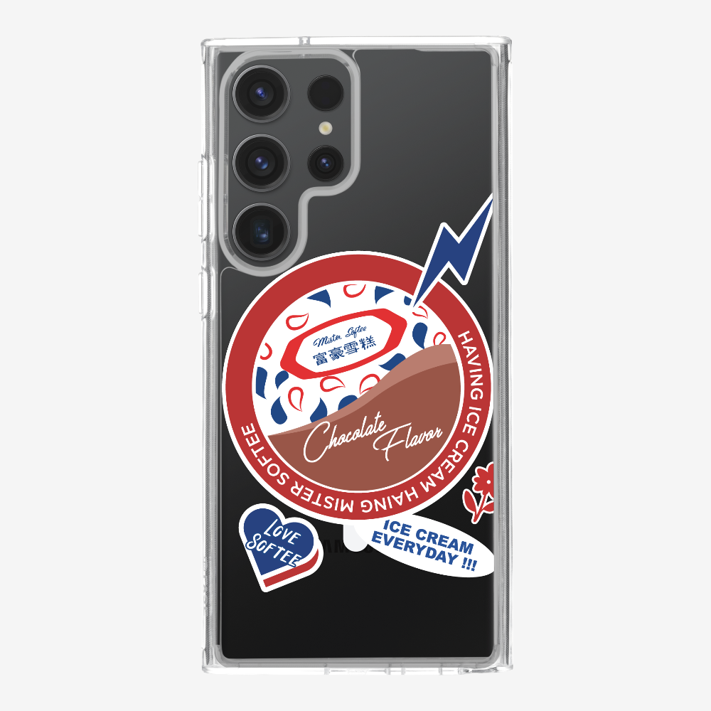 Mister Softee Chocolate Flavor Cup Phone Case