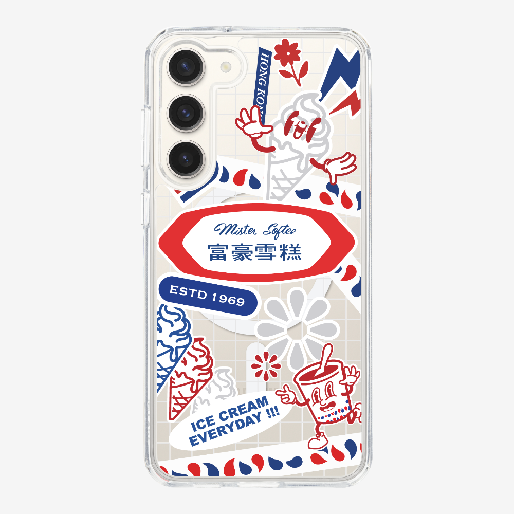 Mister Softee Sticker Pack A Phone Case