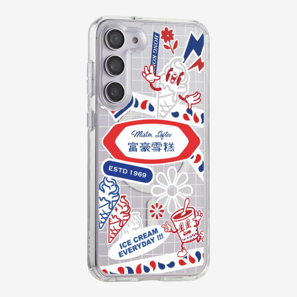 Mister Softee Sticker Pack A Phone Case