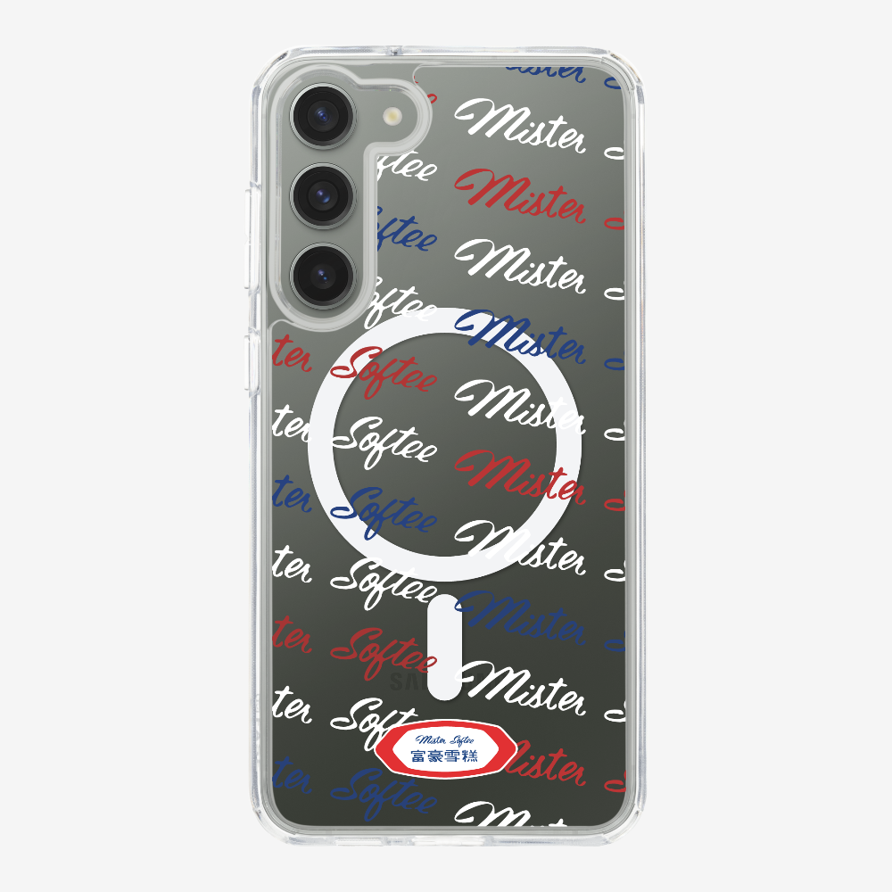 Mister Softee Word Collage Phone Case