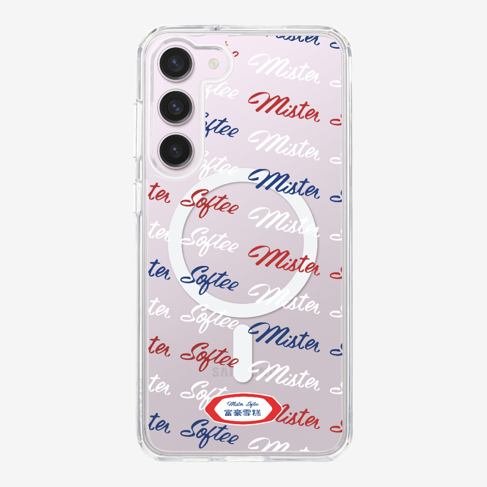 Mister Softee Word Collage Phone Case