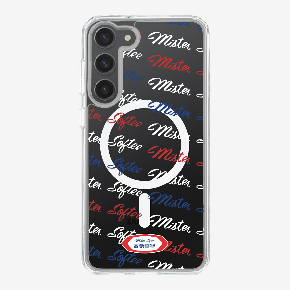 Mister Softee Word Collage Phone Case