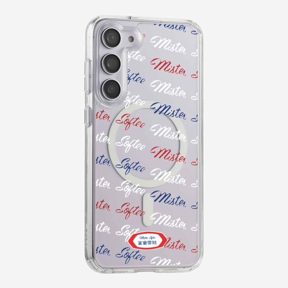 Mister Softee Word Collage Phone Case