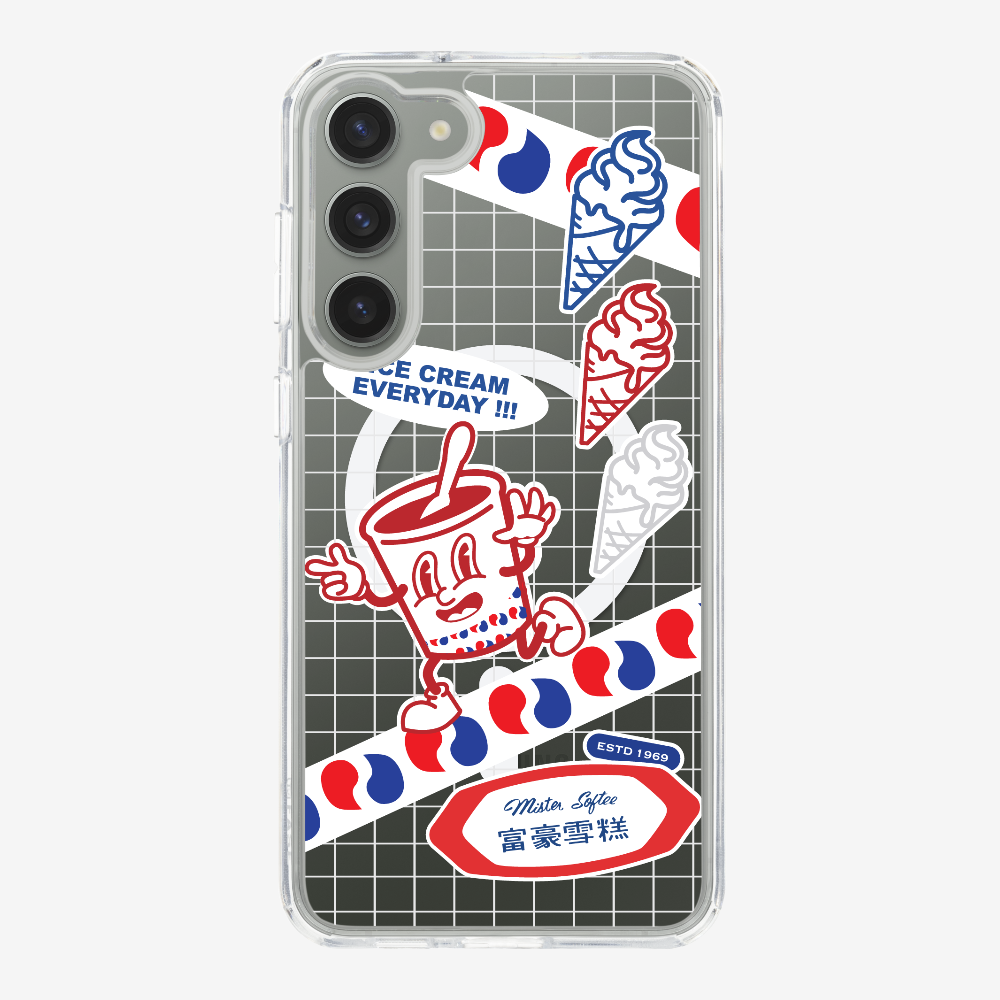 Mister Softee Sticker Pack B Phone Case