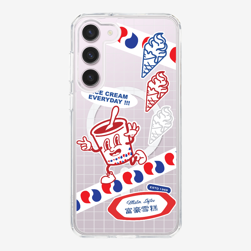 Mister Softee Sticker Pack B Phone Case