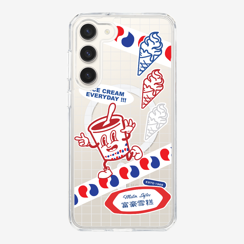 Mister Softee Sticker Pack B Phone Case