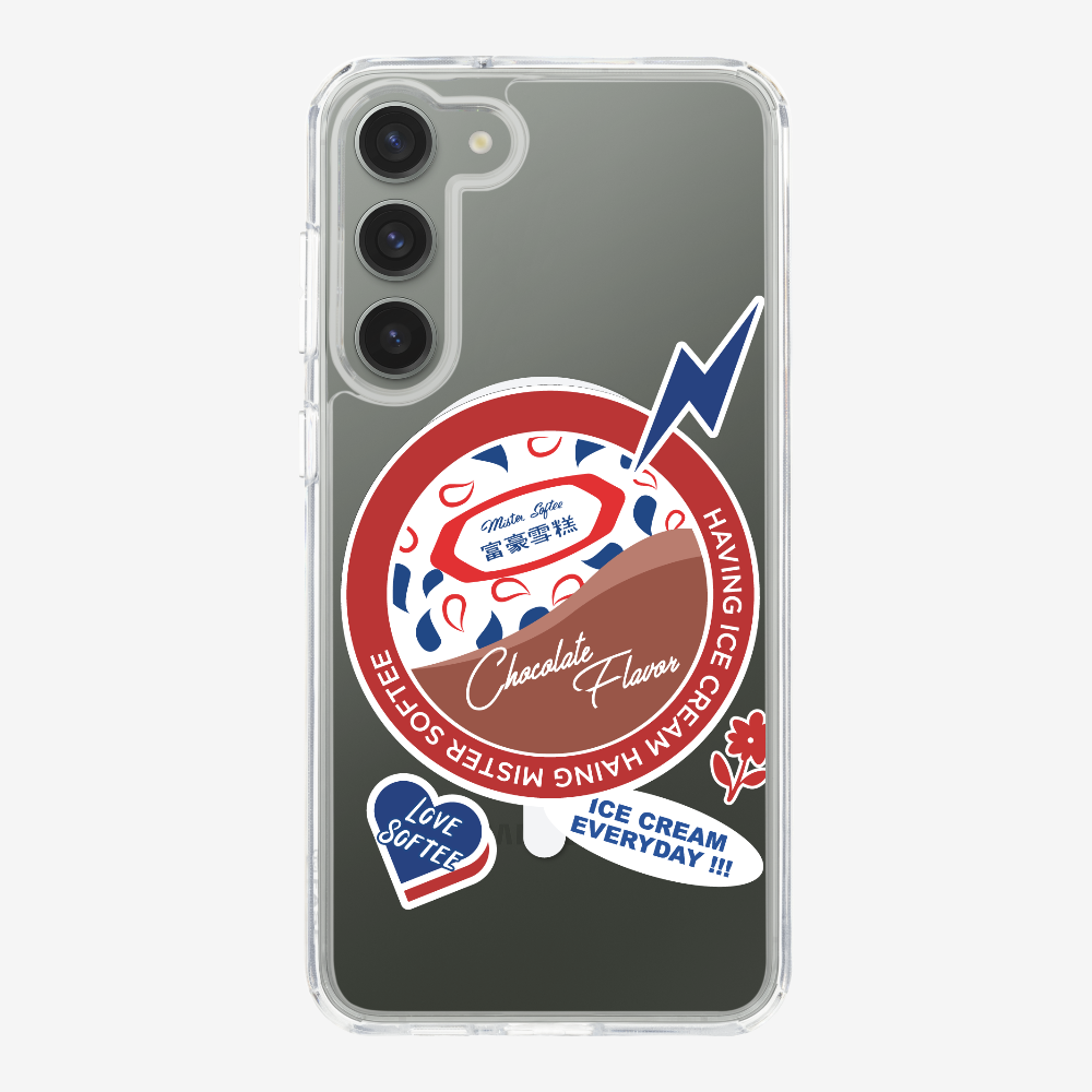 Mister Softee Chocolate Flavor Cup Phone Case