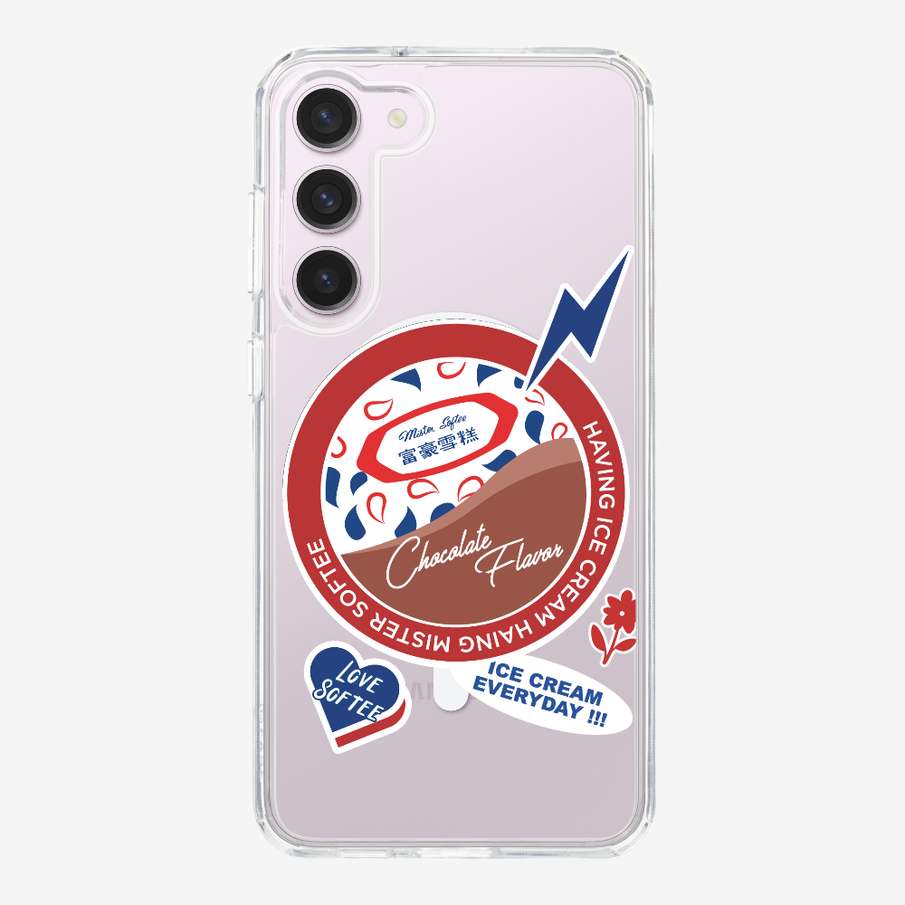 Mister Softee Chocolate Flavor Cup Phone Case