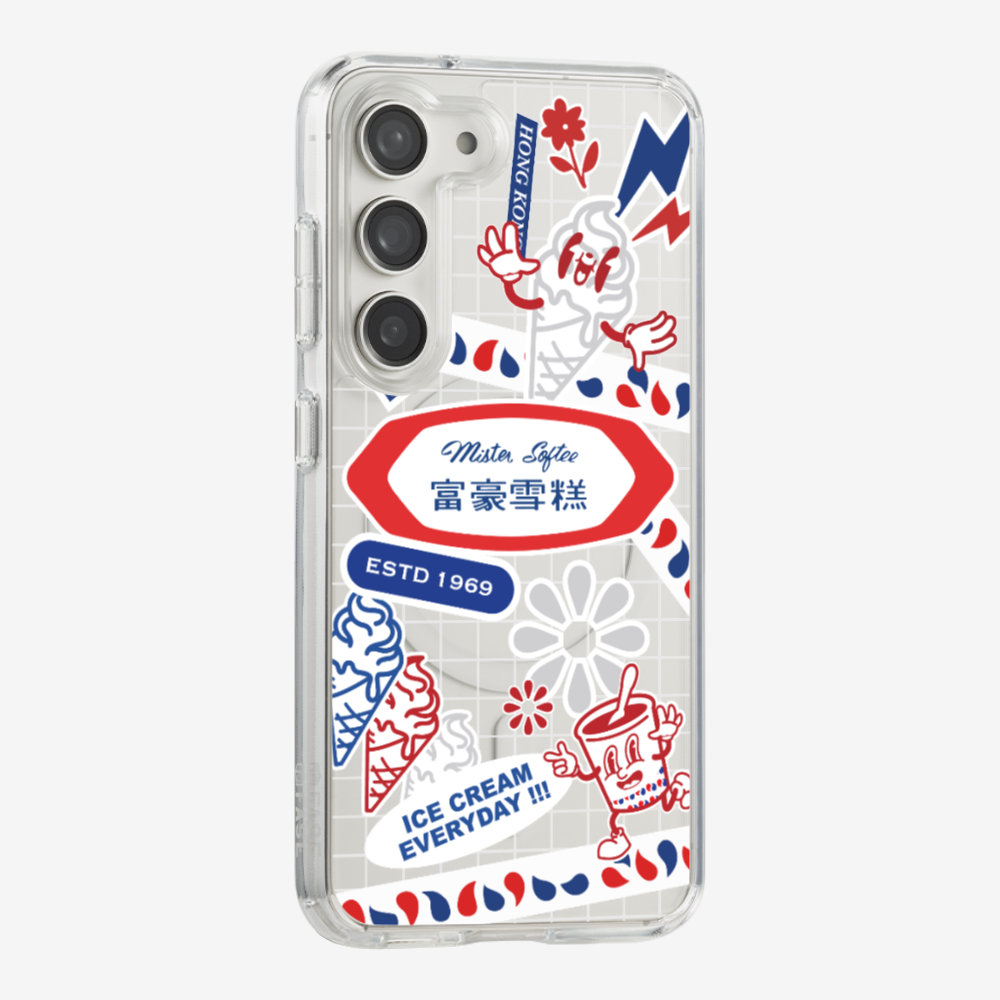 Mister Softee Sticker Pack A Phone Case