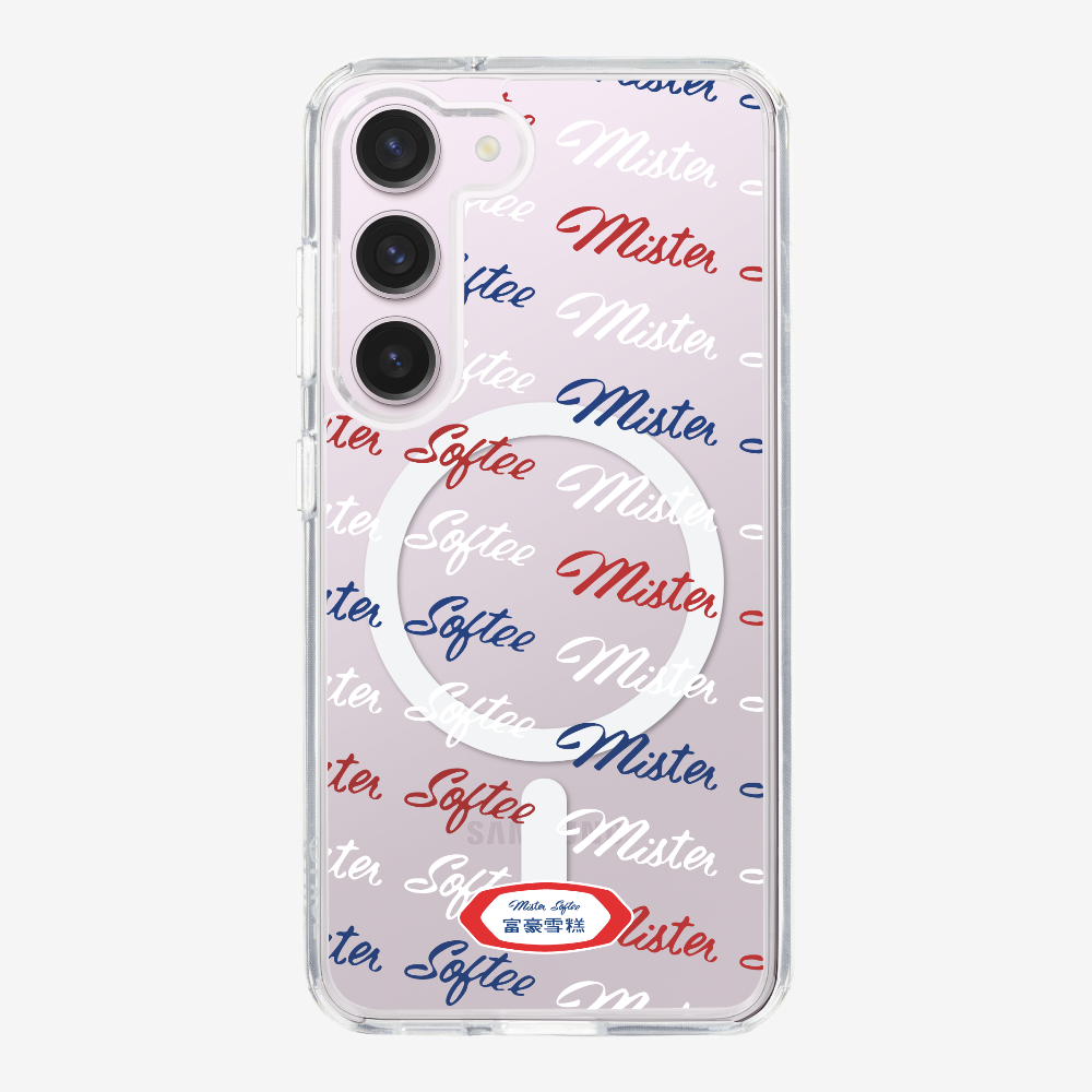 Mister Softee Word Collage Phone Case