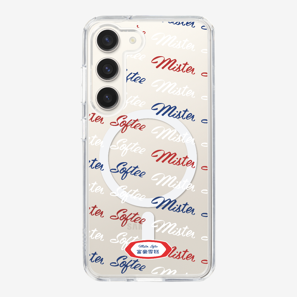 Mister Softee Word Collage Phone Case