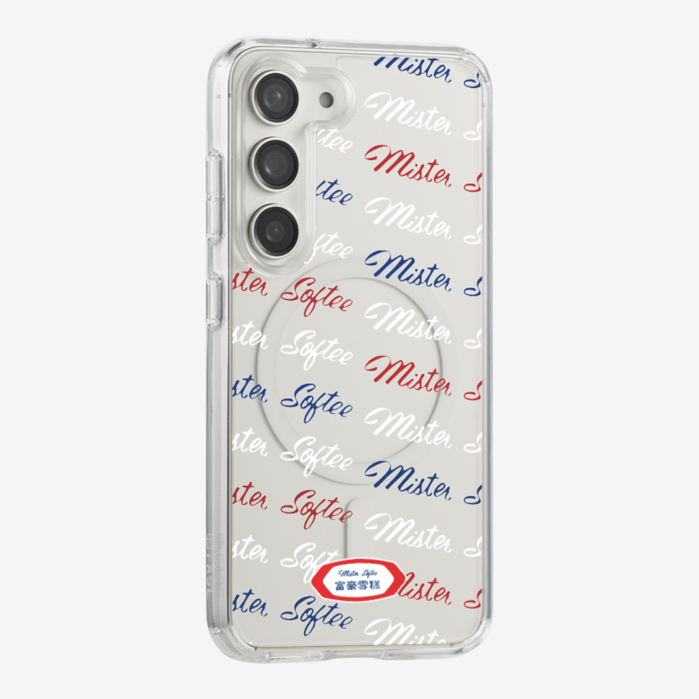 Mister Softee Word Collage Phone Case