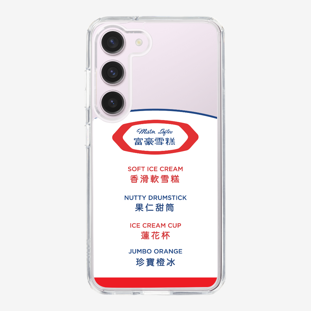 Mister Softee The Menu Phone Case