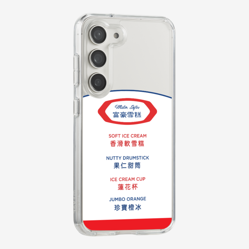 Mister Softee The Menu Phone Case