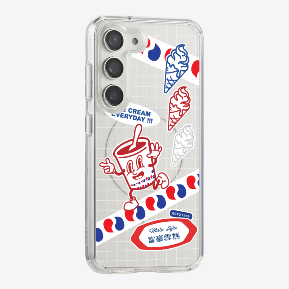 Mister Softee Sticker Pack B Phone Case