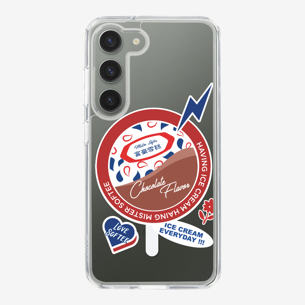 Mister Softee Chocolate Flavor Cup Phone Case