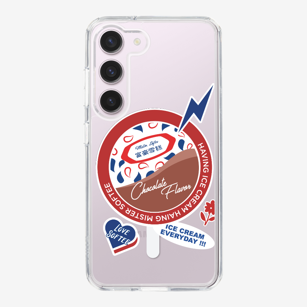 Mister Softee Chocolate Flavor Cup Phone Case