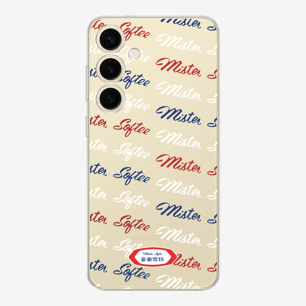 Mister Softee Word Collage Phone Case