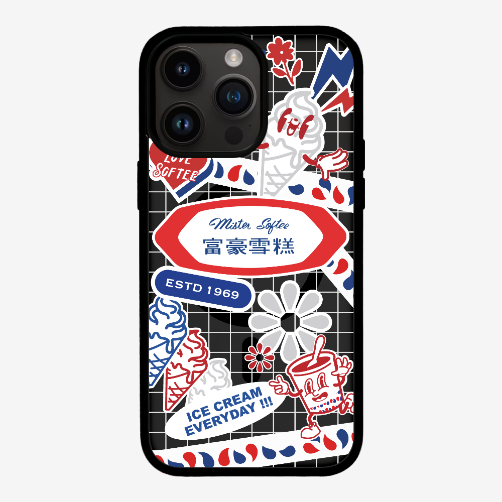 Mister Softee Sticker Pack A Phone Case