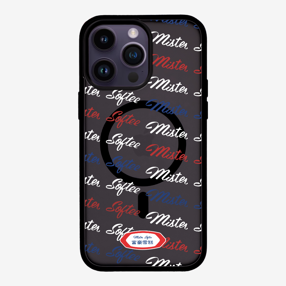 Mister Softee Word Collage Phone Case