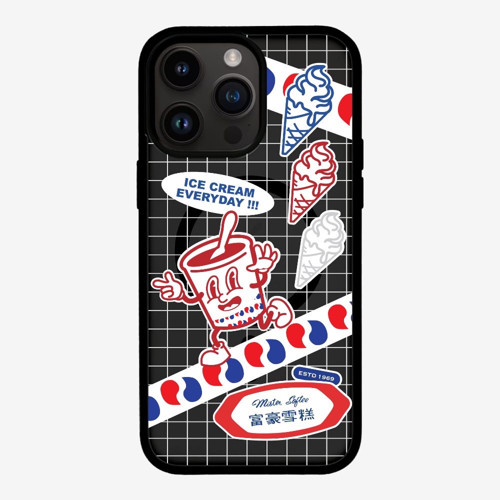 Mister Softee Sticker Pack B Phone Case