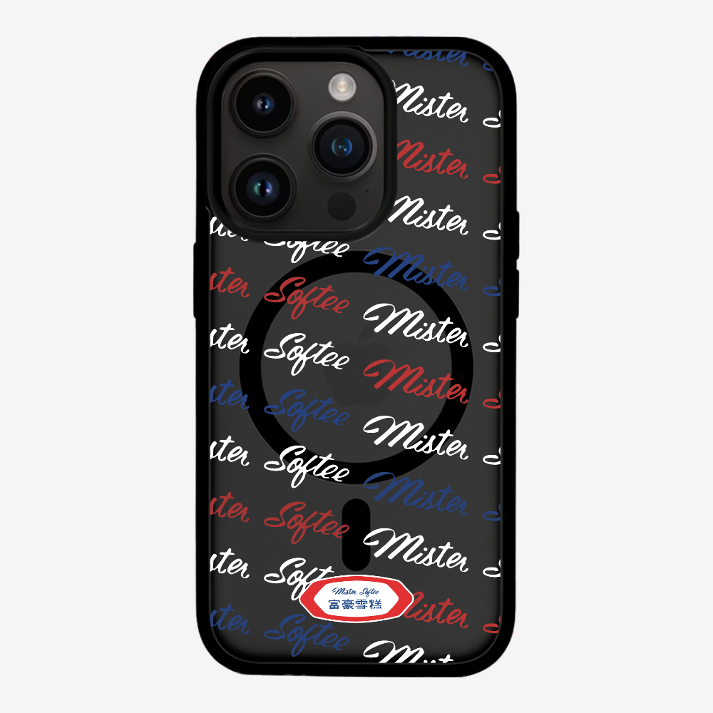 Mister Softee Word Collage Phone Case