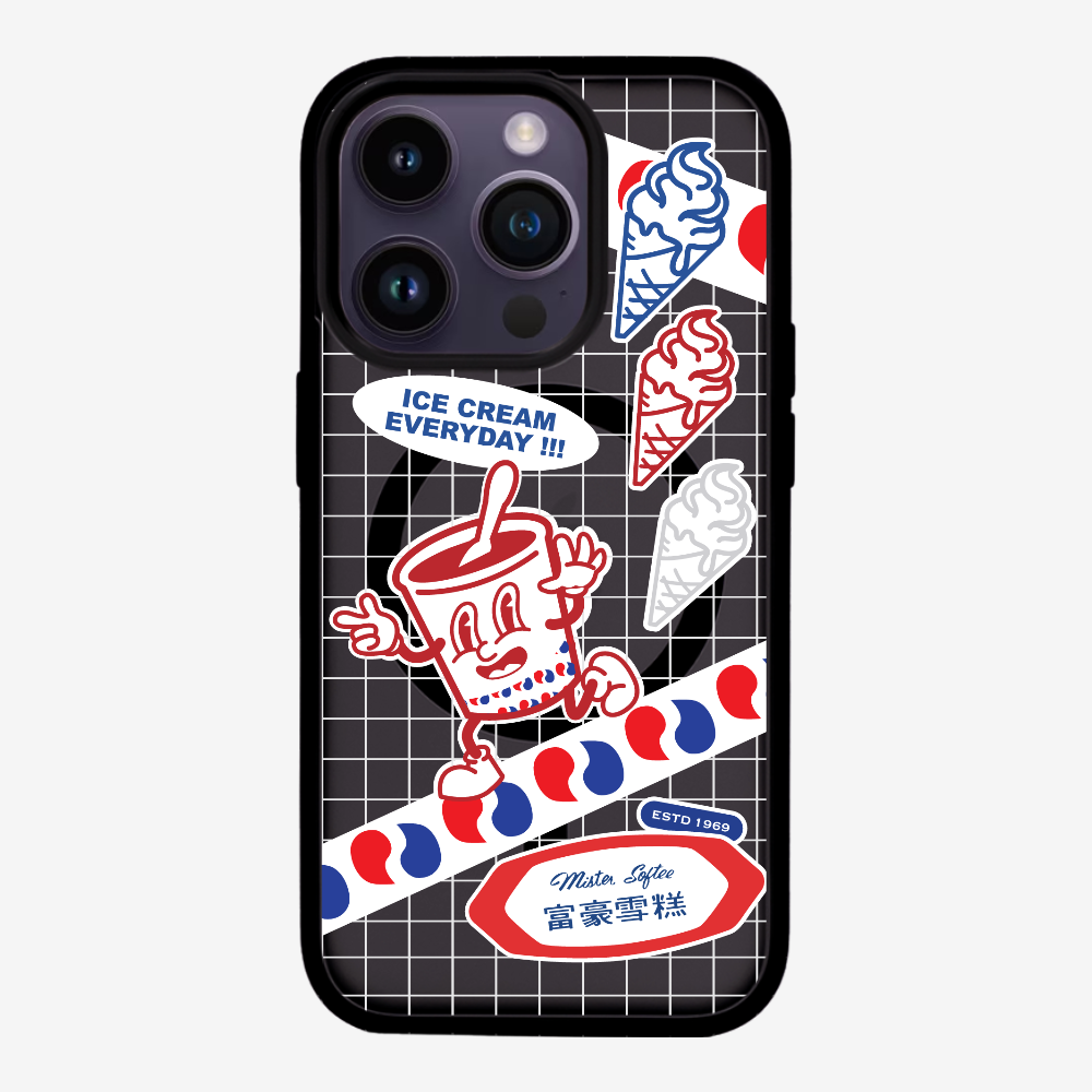 Mister Softee Sticker Pack B Phone Case