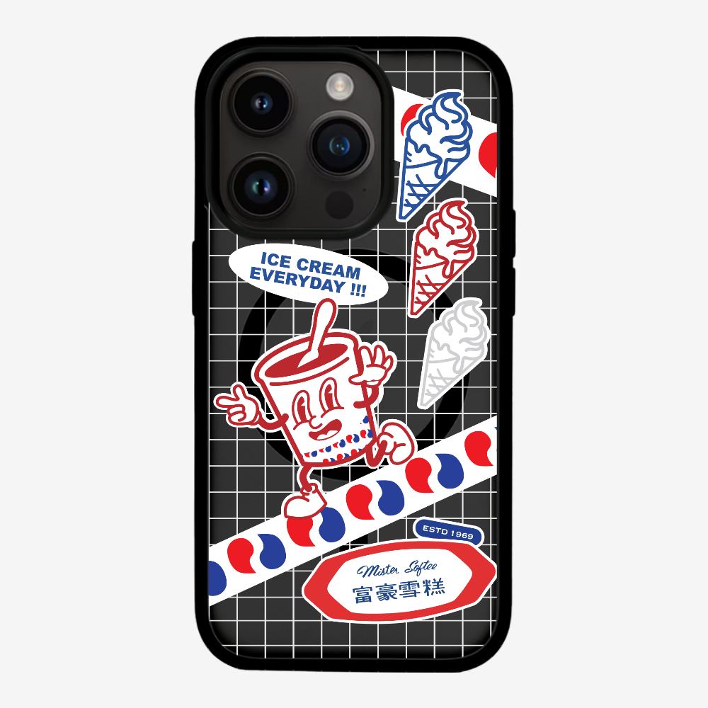 Mister Softee Sticker Pack B Phone Case