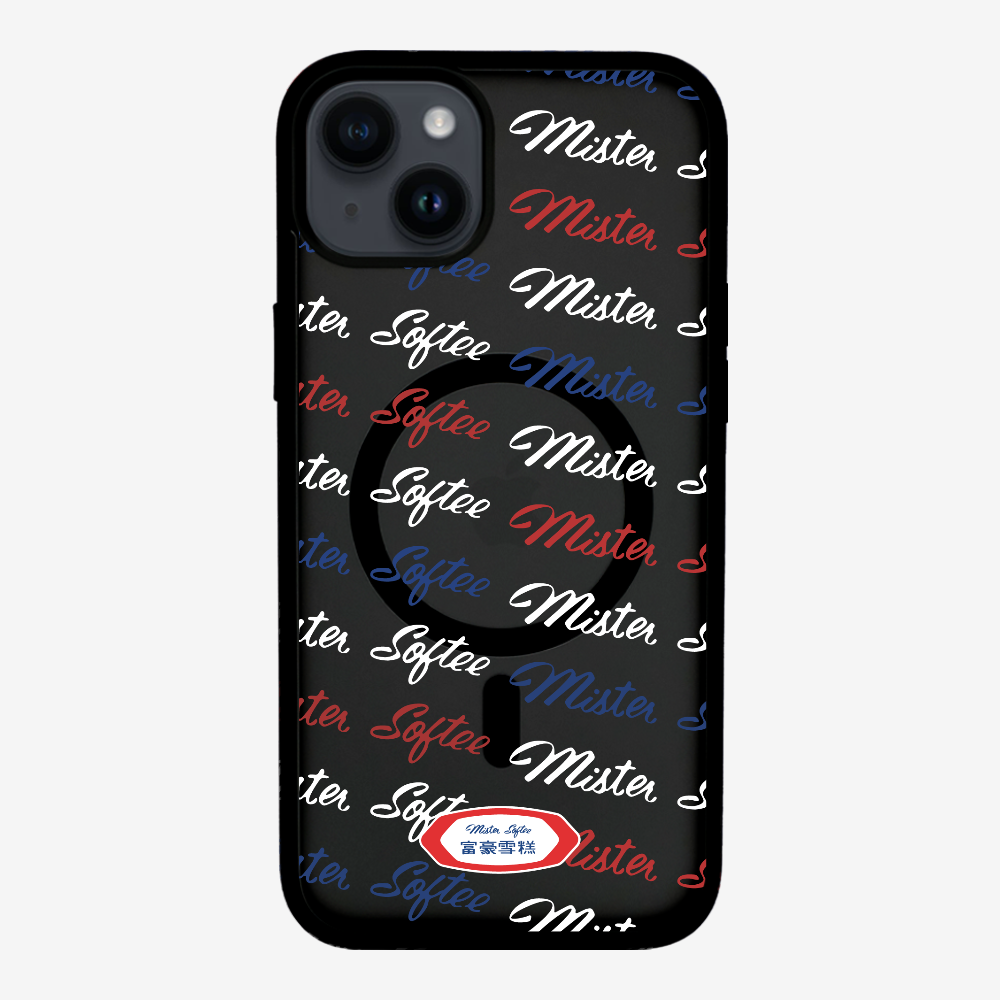 Mister Softee Word Collage Phone Case