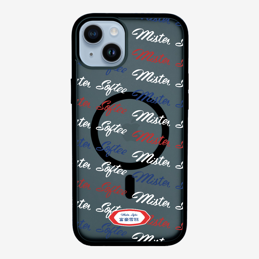 Mister Softee Word Collage Phone Case