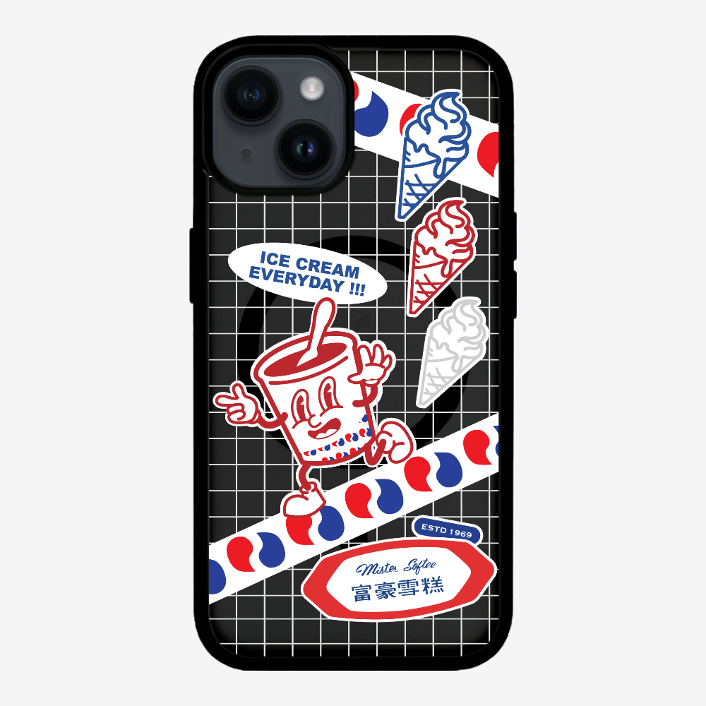 Mister Softee Sticker Pack B Phone Case