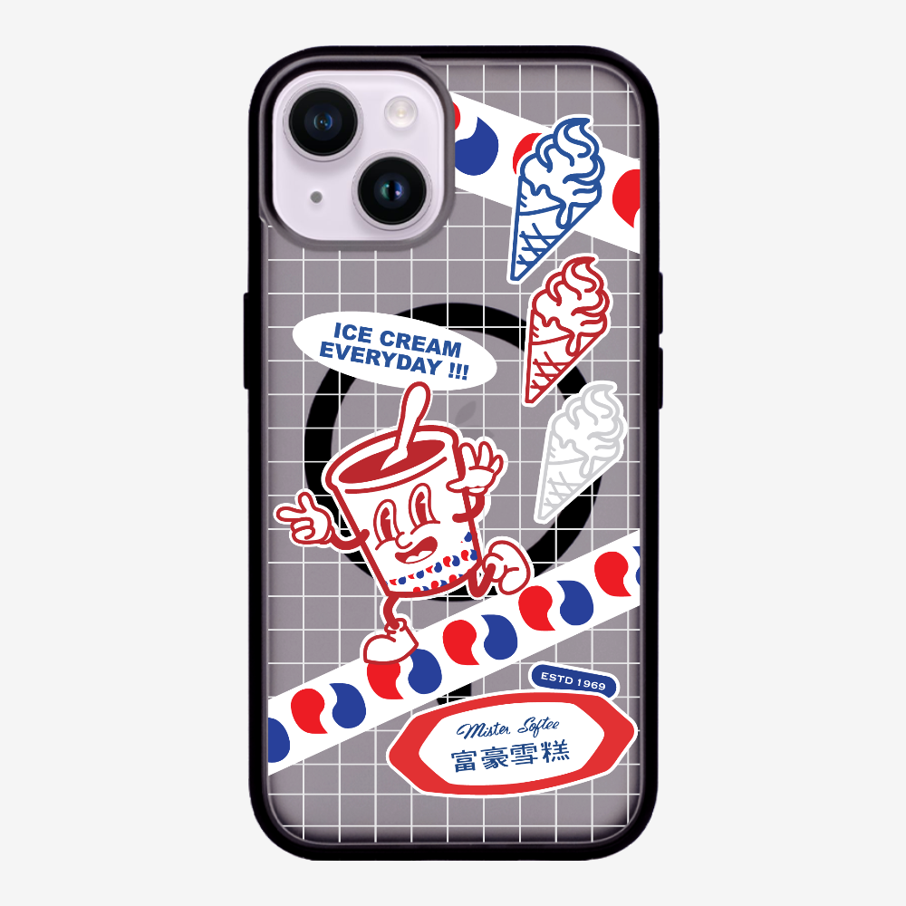 Mister Softee Sticker Pack B Phone Case