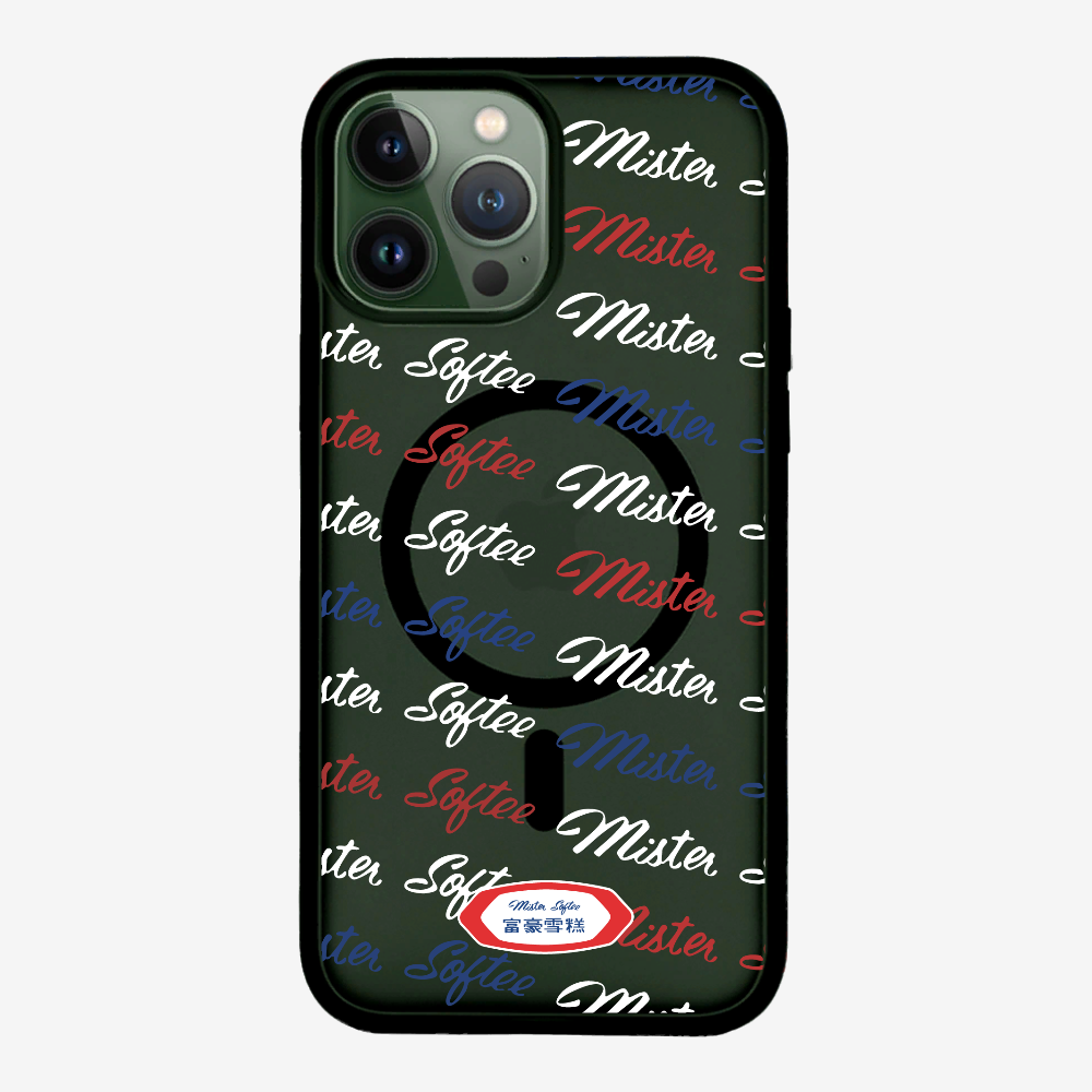 Mister Softee Word Collage Phone Case