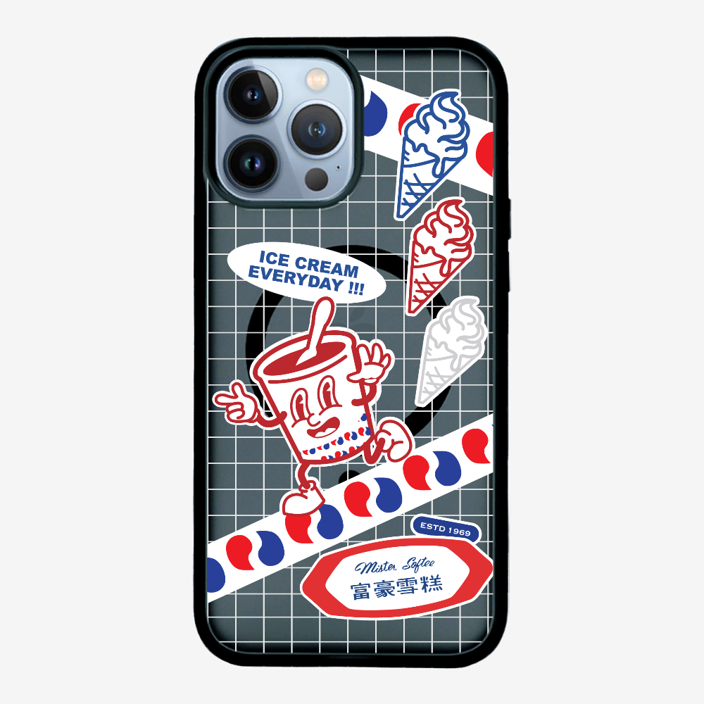 Mister Softee Sticker Pack B Phone Case